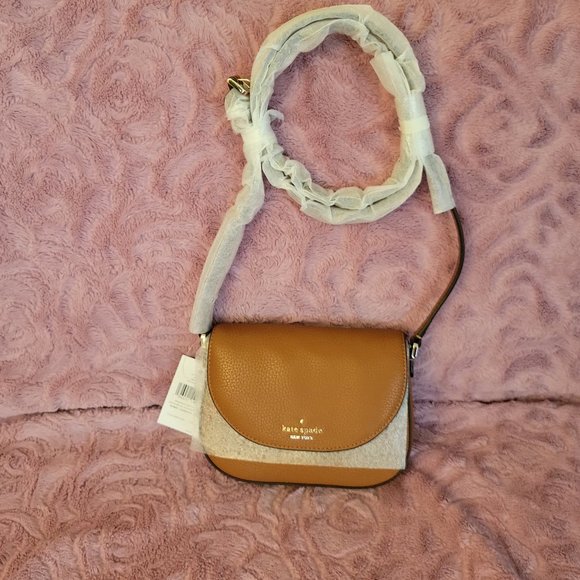 kate spade Handbags - Kate Spade Leila Mini Flap Crossbody (brand new)